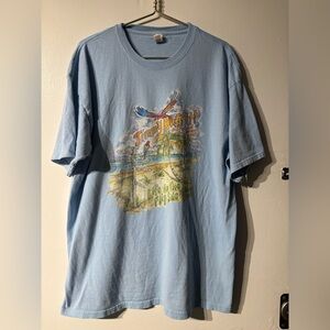Jimmy Buffett Life on the Flip Side Tour 2021 Blue Concert T-Shirt XL